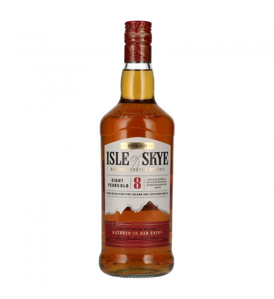 Isle of Skye 8 ani Blended Scotch Whisky 0.7L | BauturiAlcoolice.ro